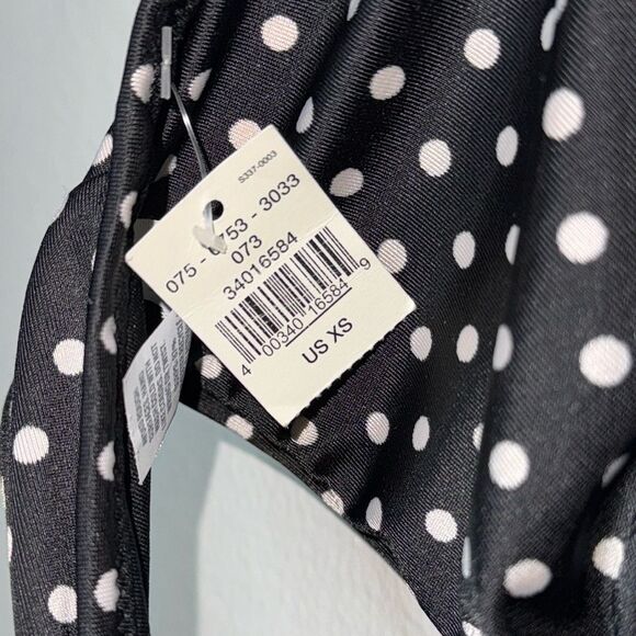 Aerie Black White Polka Dot Halter
Triangle Bikini Swim Top Size XS - Picture 7 of 7